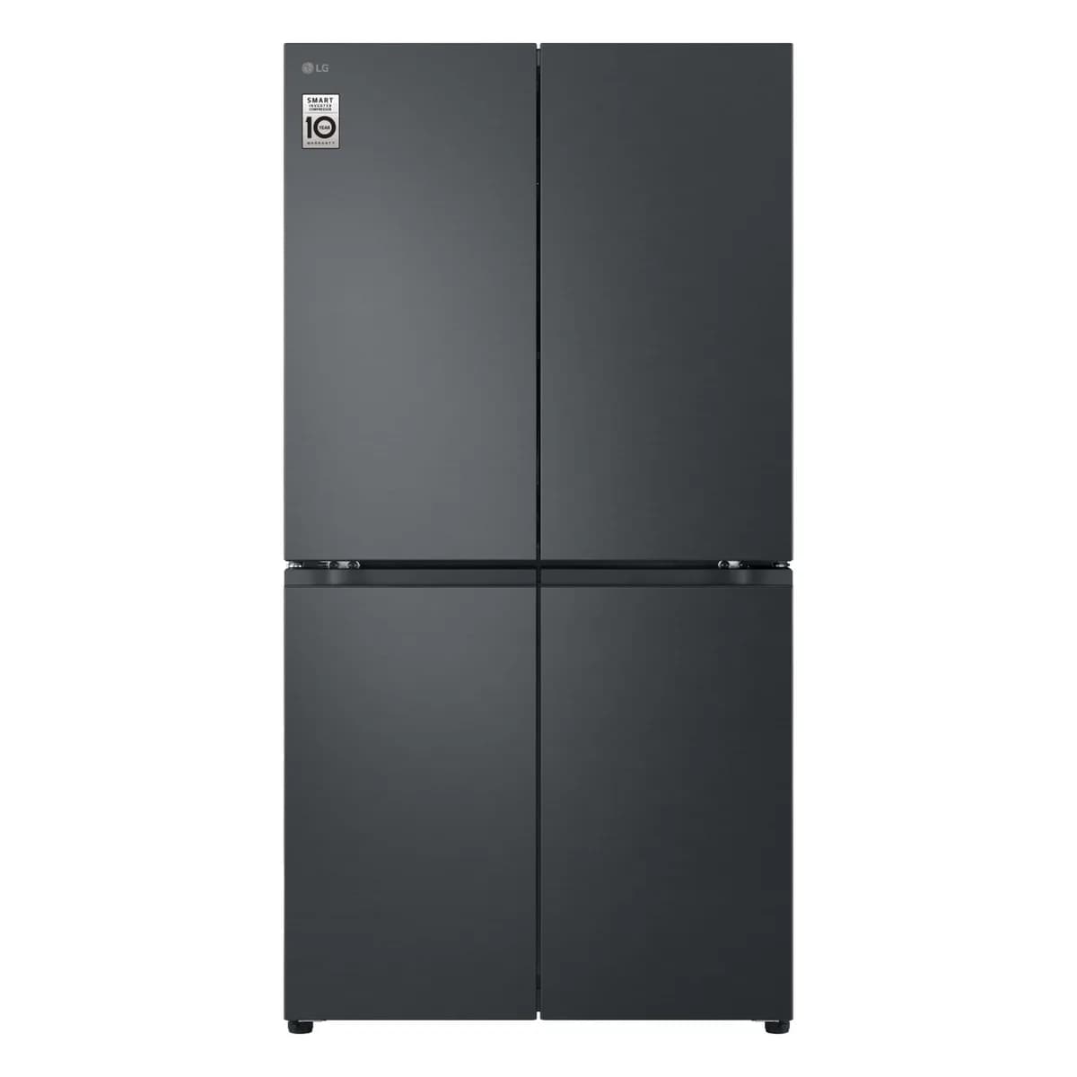 LG Side by Side Refrigerator GR-B34FFCDB Steel 4 Door 601 L
