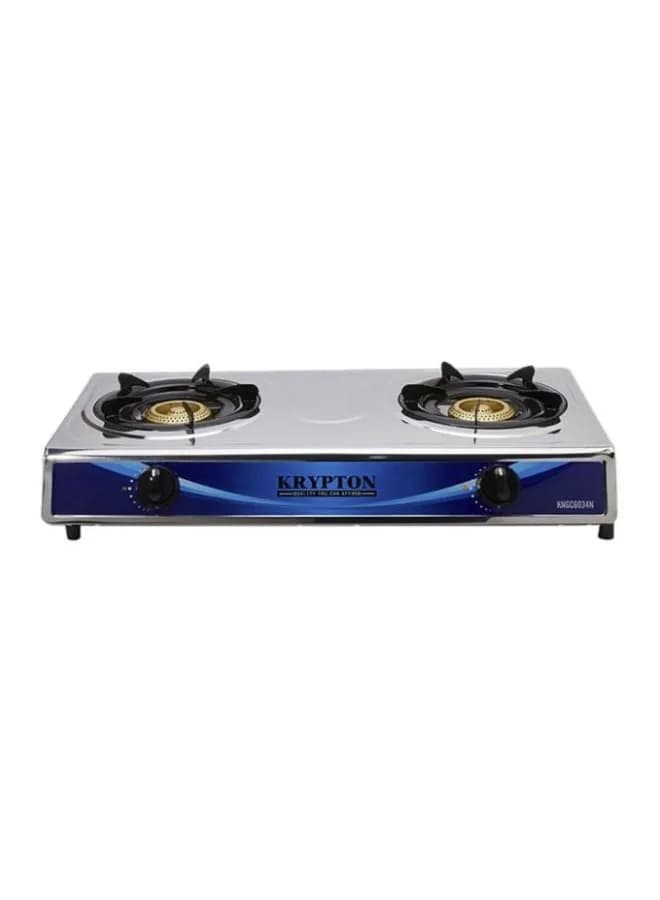 Krypton 2 Burner Stainless Steel Gas Stove KNGC6034N
