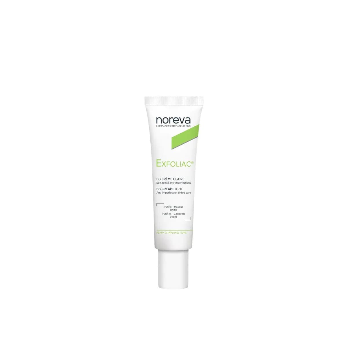 Noreva Exfoliac BB Cream Light Anti-Imperfections 30ml