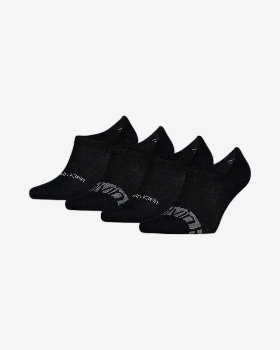 Calvin Klein Men's Invisible Footie Socks 4 pack