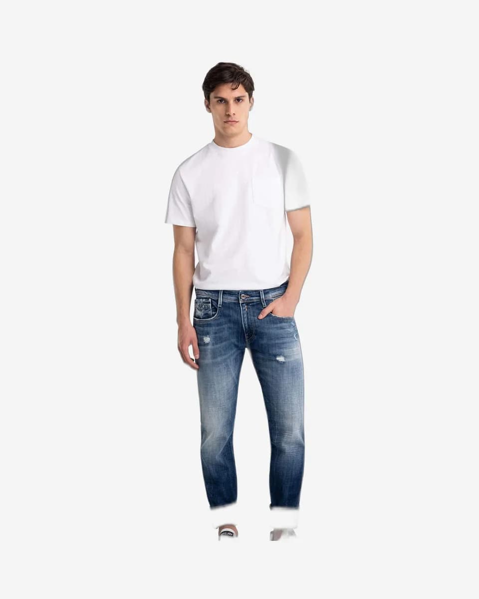Replay Aged Eco 5 Years Slim Fit Anbass Jeans