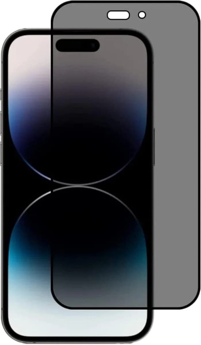 Protect iPhone 15 Pro Privacy Screen Protector 9D Tempered Glass Anti Scratch PIP15P