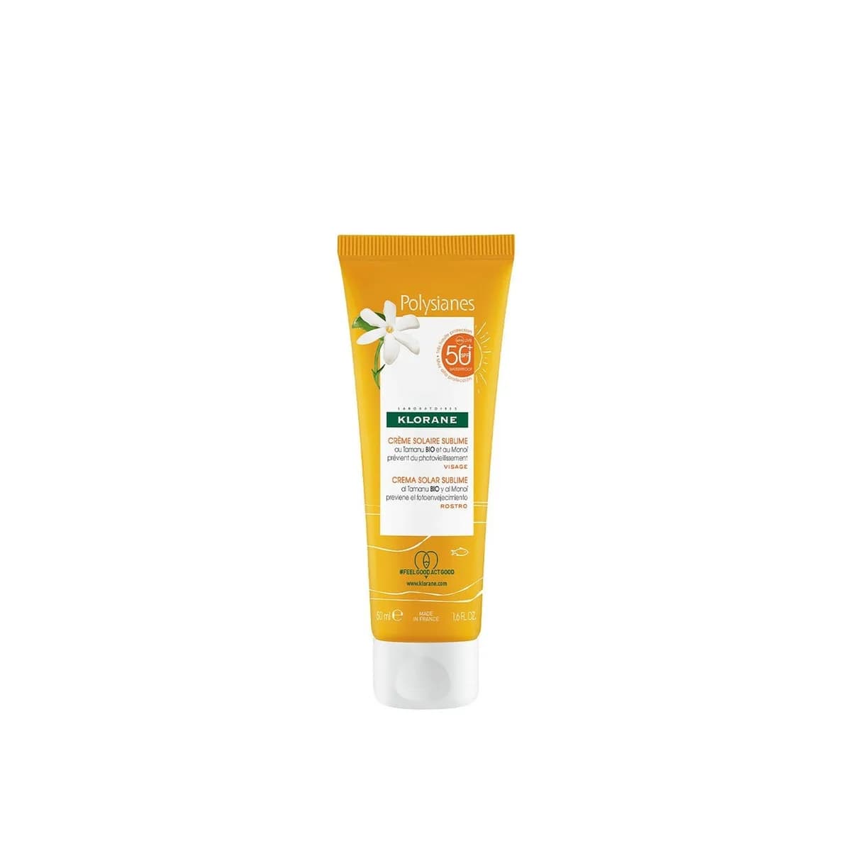 Klorane Polysianes Sublime Sun Cream SPF50+ 50ml