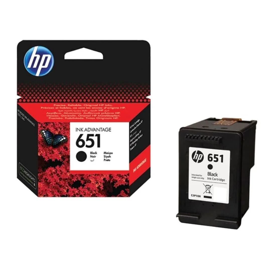HP 651 Ink Cartridge for Ink Advantage 5575 5645 and Officejet Pro 202 252