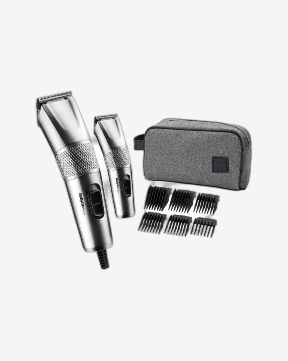 BaByliss Steel Hair Clipper & Trimmer Set Storage Pouch BAB7755PSDE (ESMA Certified)