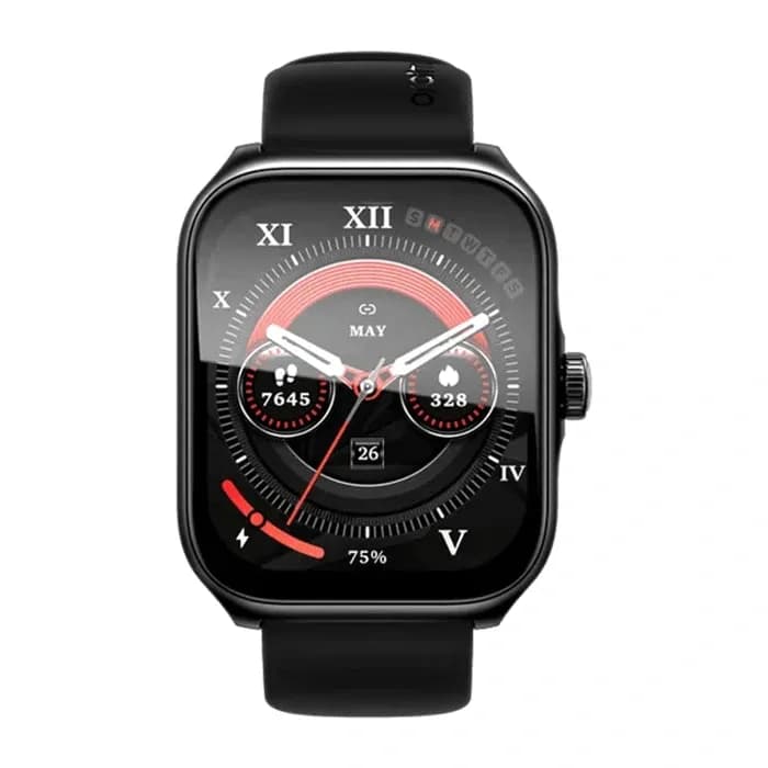 Oraimo Nova AM Bluetooth Call Smart Watch IP68 Dust & Water Resistance BT V5.2 300mAh Chrome OSW-812