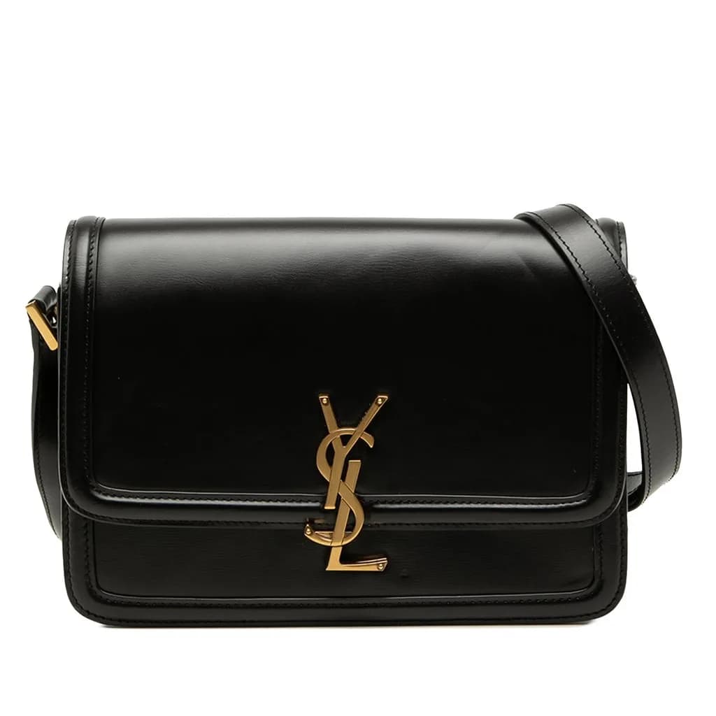 Saint Laurent (Pre-owned) Medium Calfskin Solferino Satchel In Box