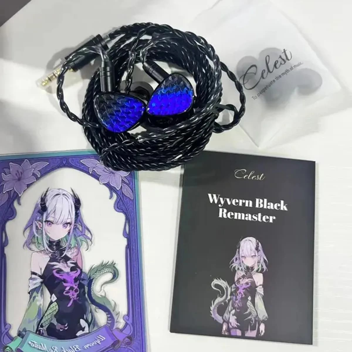 Prime Audio Trading LLC Celest Wyvern Remaster (without Mic) lapis lazuli 3.5mm