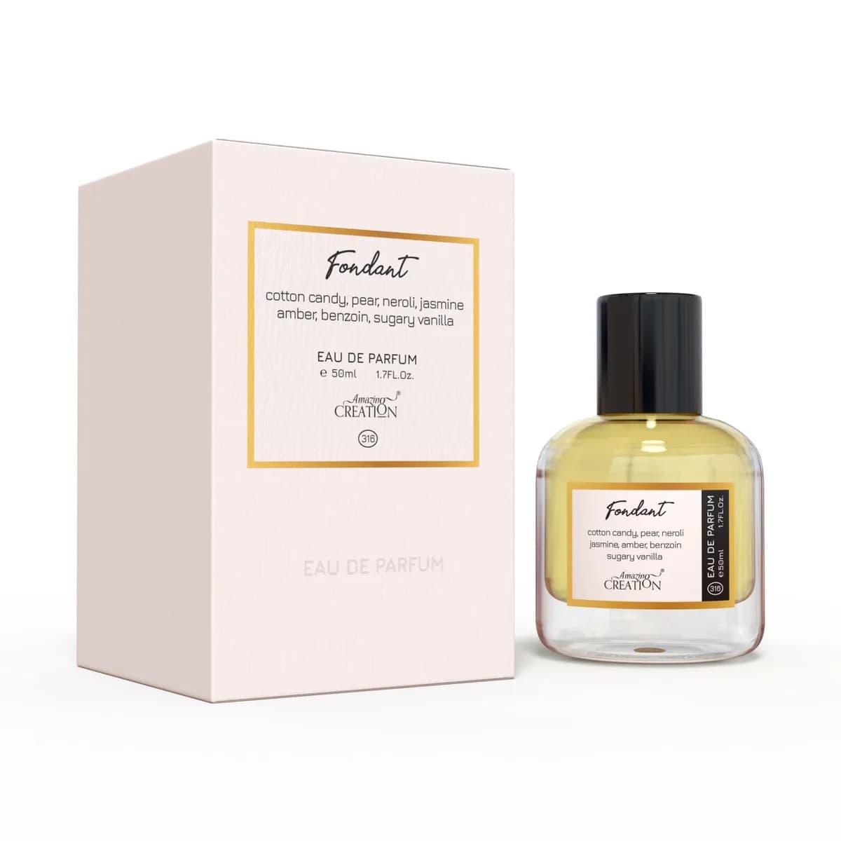 Amazing Creation Fondant EDP For Unisex PFB-316 50ml