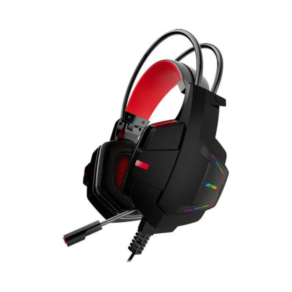 Lenovo HU85 Wired USB Over-Ear Gaming Headphones