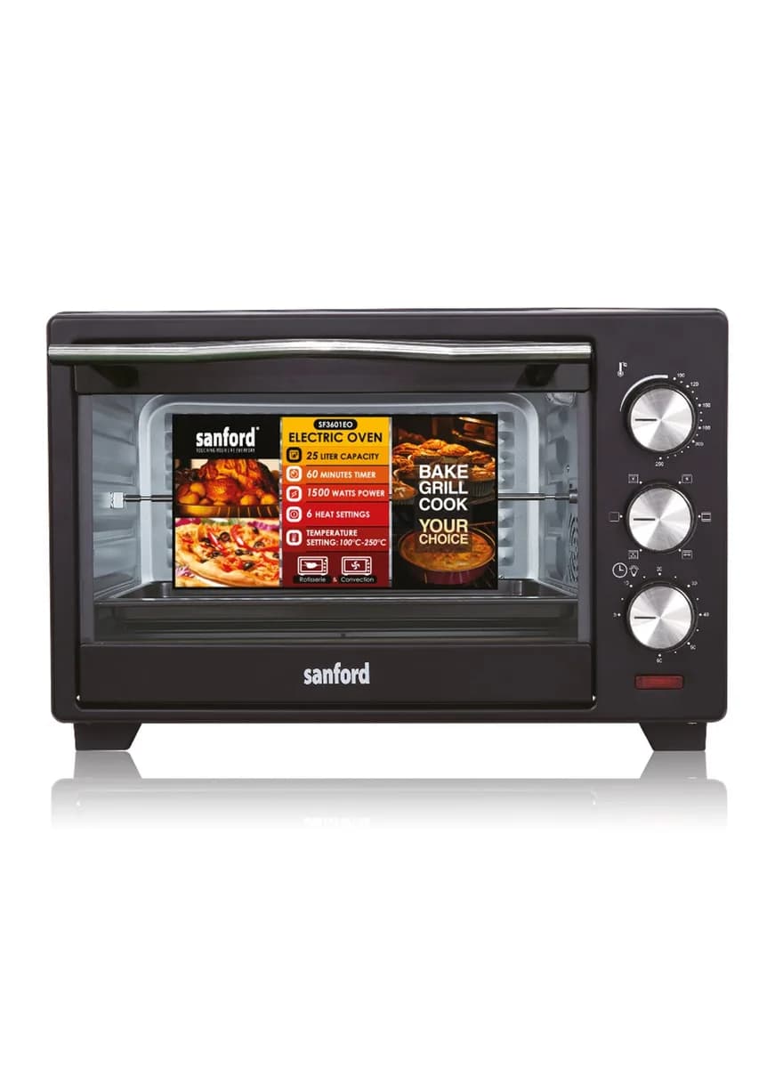 Sanford Electric Oven 25.0 LITRE 1500 W SF3601EO BS