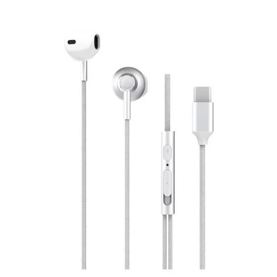 MYX Pro BASS X TYPE-C STEREO EARPHONES WHT