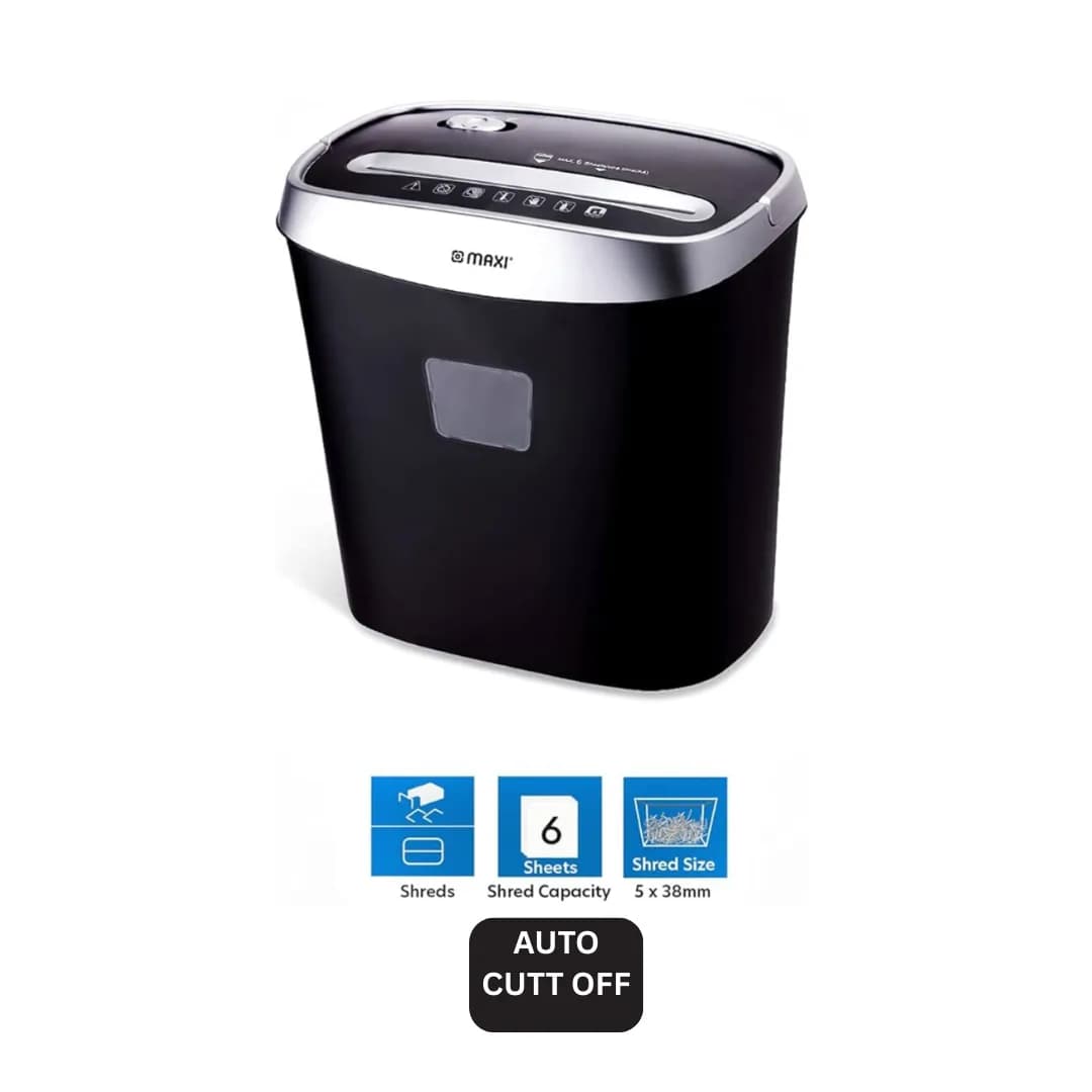 Maxi DM 060C Cross Cut Shredder 6 sheets