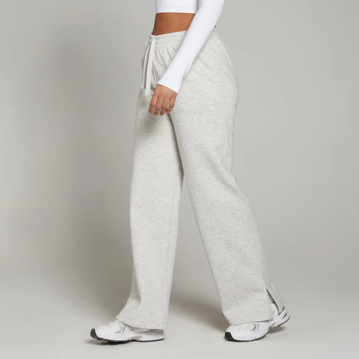 MP Women's Basics Straight Leg Joggers Light Marl XXL