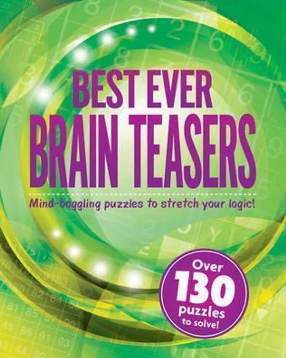 Jashanmal Bookstore Best Ever Brain Teasers
