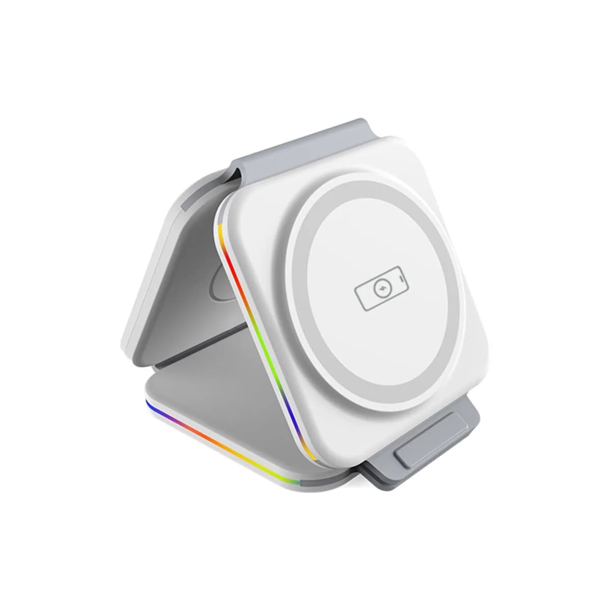 iSTYLE UAE BAYKRON Premium Trio Folding Charger 3-in-1 Magnetic Wireless Charging