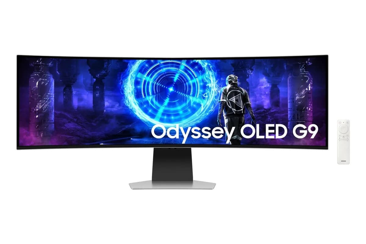 Samsung Inch G9 G952 Odyssey OLED 240Hz 0.03Ms Gaming Monitor-LS49DG952SMXUE