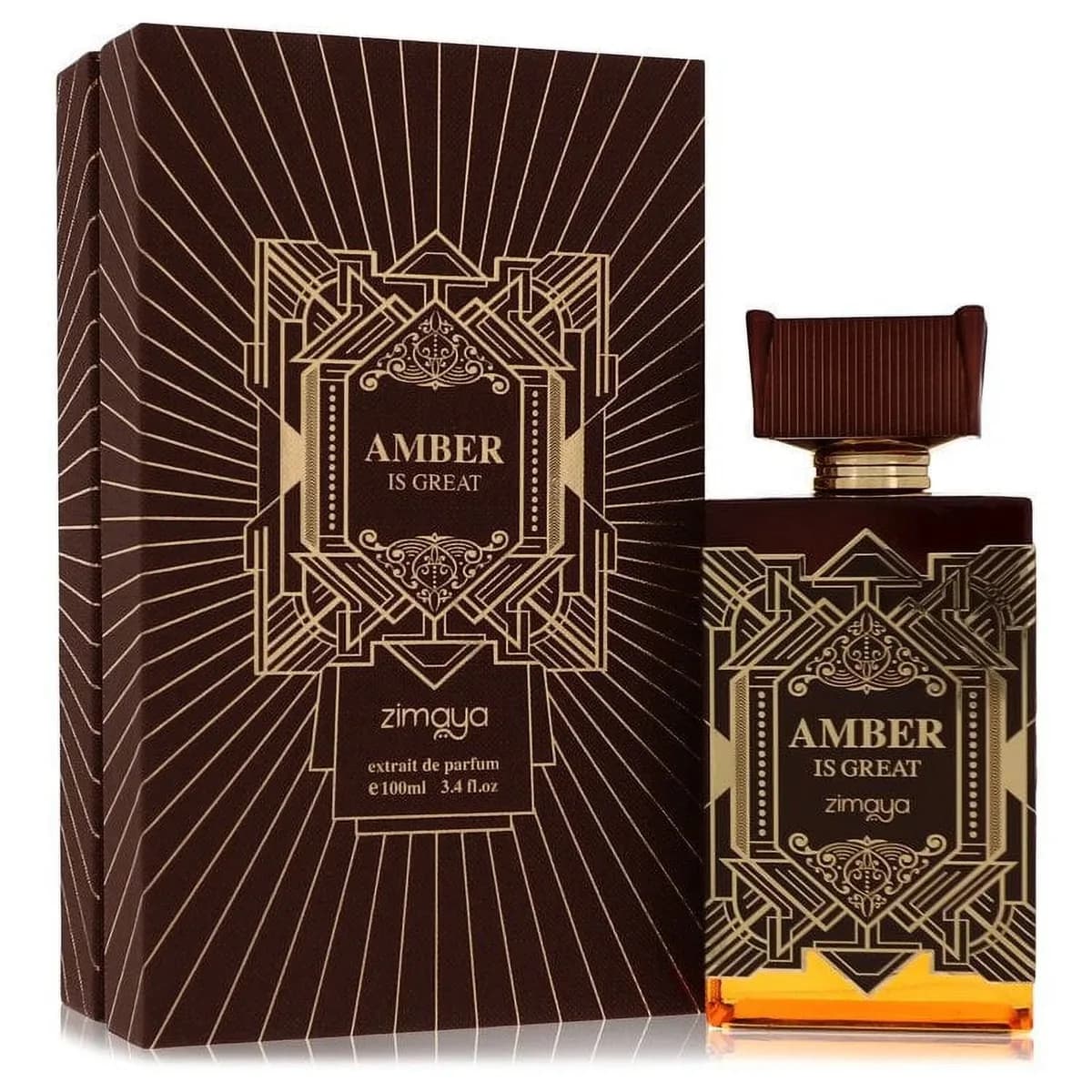 Afnan Zimaya Amber Is Great Perfume for Men and Women Edp 100ml