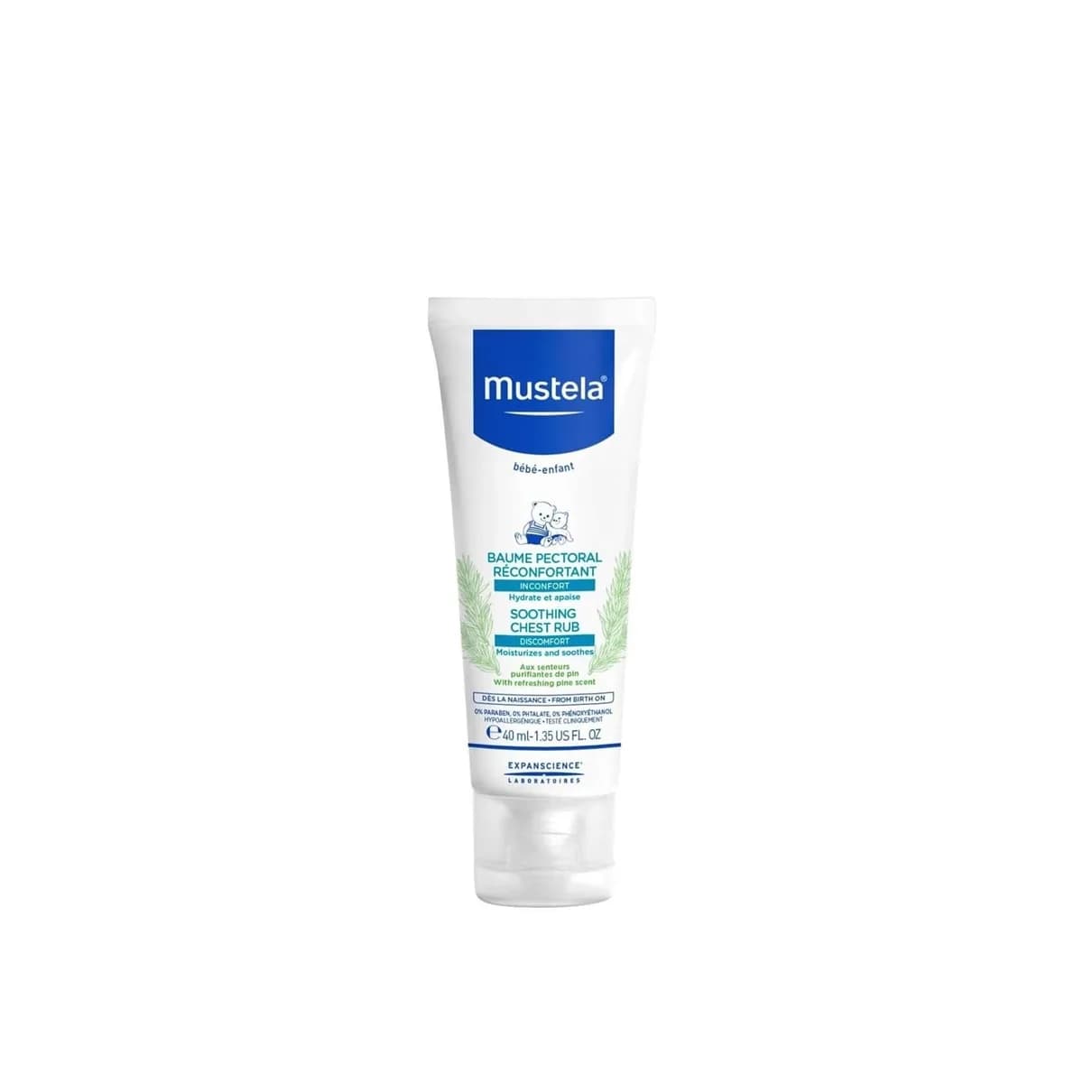 Mustela Soothing Chest Rub 40ml