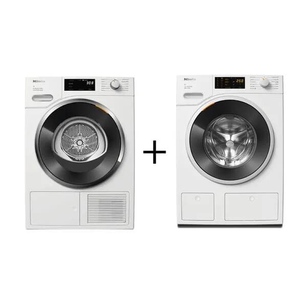 Miele Front Load Washing Machine 9kg + Dryer 8kg TWF760 WWG660