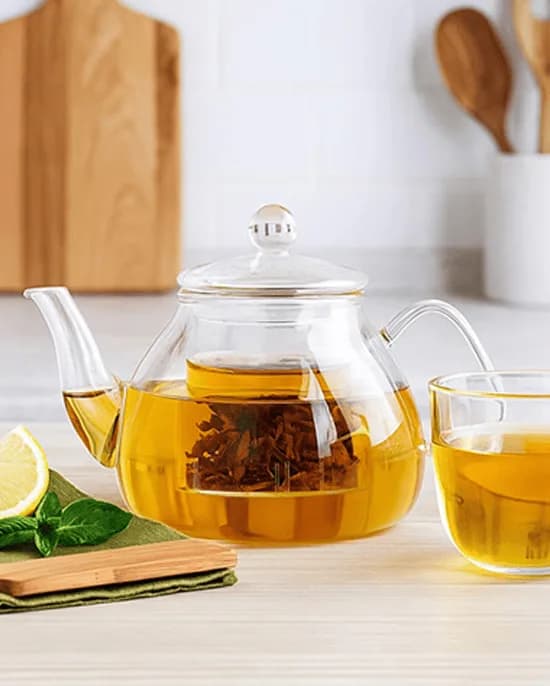SOLO HOME TRADING LLC - 23000 B&S Borosilicate Tea Pot 800ml