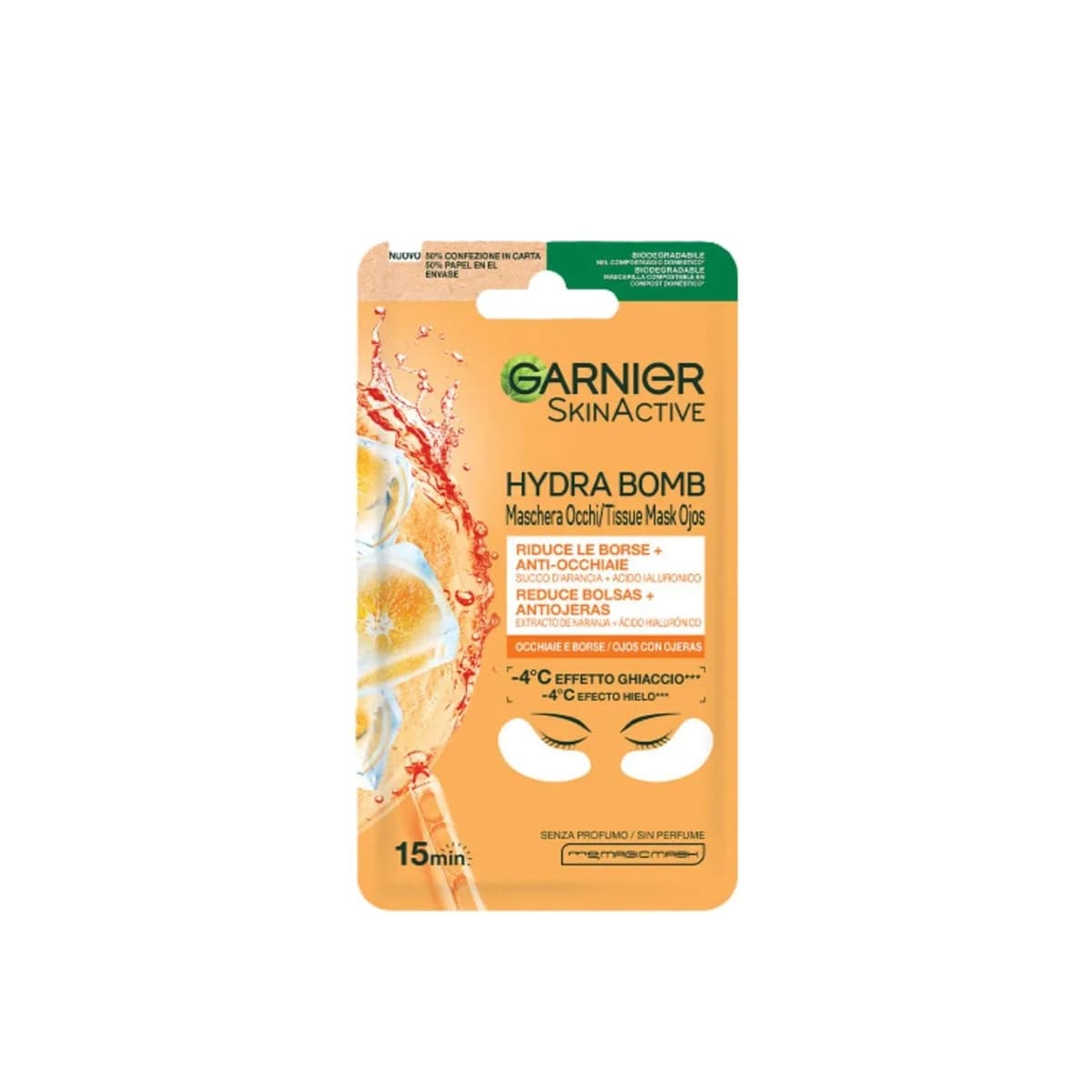 Garnier Skin Active Hydra Bomb Eye Sheet Mask Juice 6g