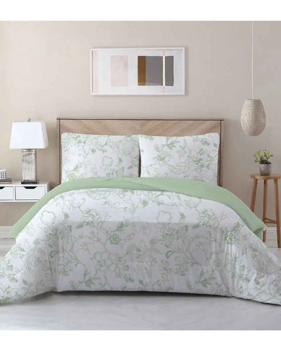 Cotton Home Comforter Set 3Pc Whimsical Dreamscape Comforter 240x260 + pillowcase 50x75 CM King