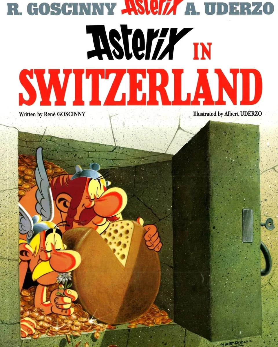 Jashanmal Bookstore ASTERIX: ASTERIX IN SWITZERLAND : ALBUM 16