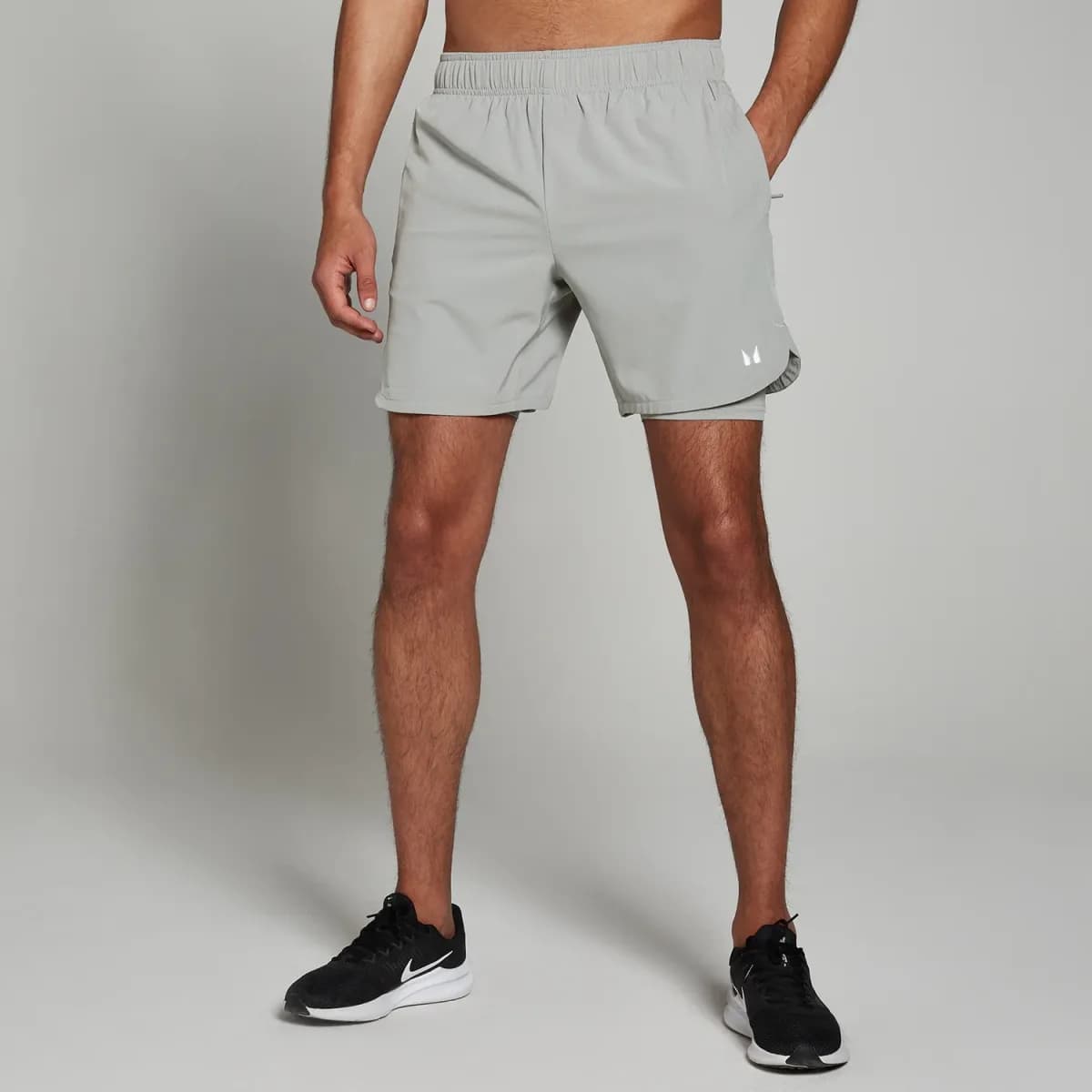 MP Men's 2-in-1 Training Shorts Storm XS