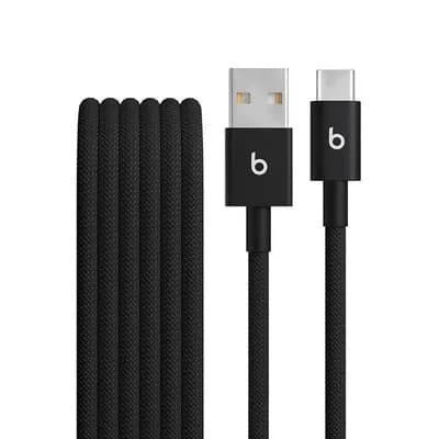Beats USB-A to USB-C Woven Cables (1.5 m) Bolt (2-Pack)