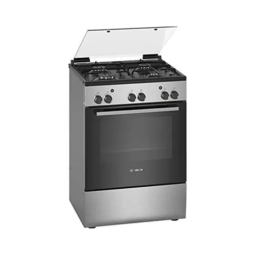 Bosch Series 2 Gas Cooker 60cm 4 Burners Stainless Steel HGA120B51M