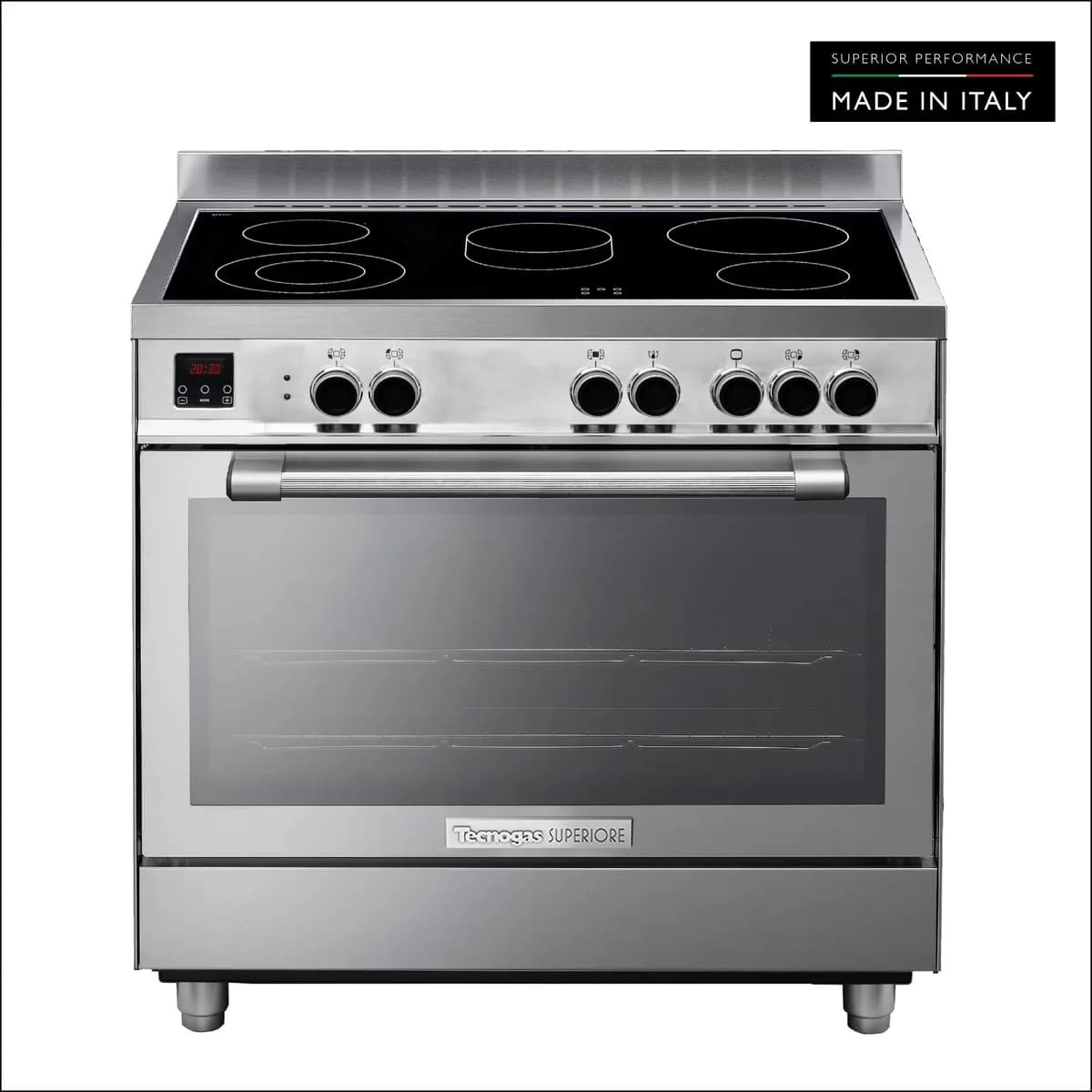 Tecnogas Superiore Cooker 133 Litre Schott Ceran Ceramic Full Safety Easy-Clean Oven Electric oven N1X96EVTC