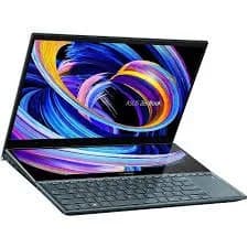 ASUS ZENBOOK PRO DUO 15-UX582ZW-OLED209W CORE i9 12900H 2.5 GHZ 1TBSSD SCREEN PAD 15.6"4K- TOUCH WL RTX3070Ti BT-CAM WIN 11 HOME 2Yr.+SBAG