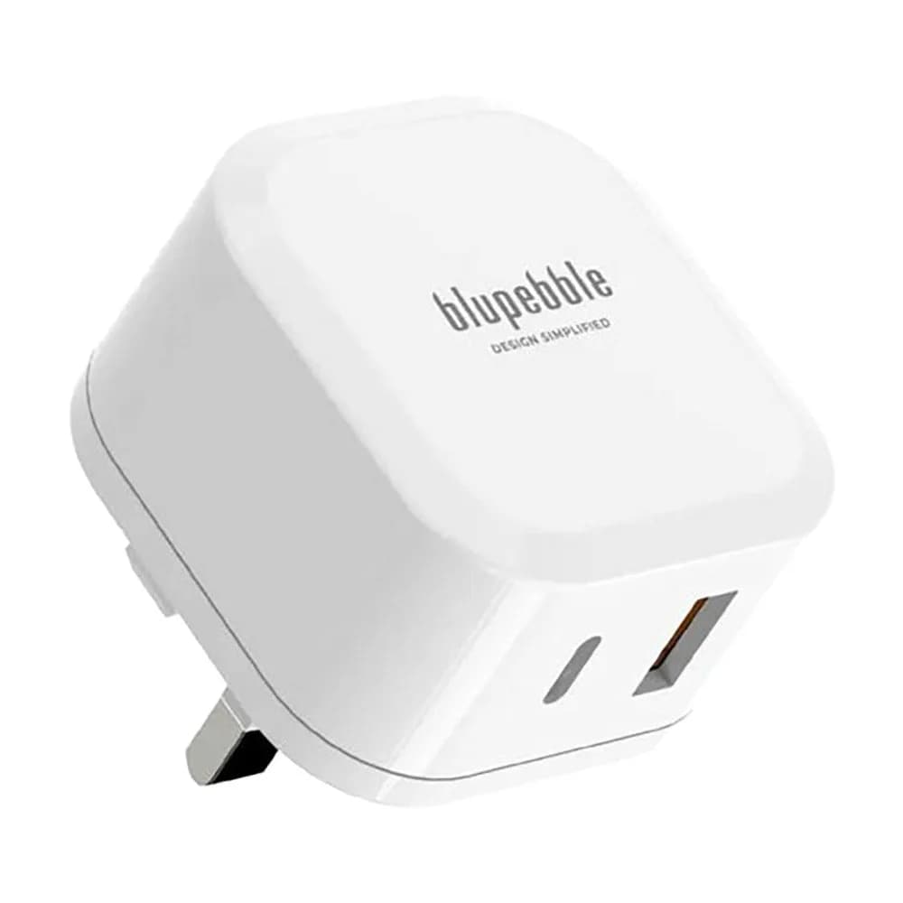 Blupebble 2-Port PD Gan Fast Charger Plug 65W