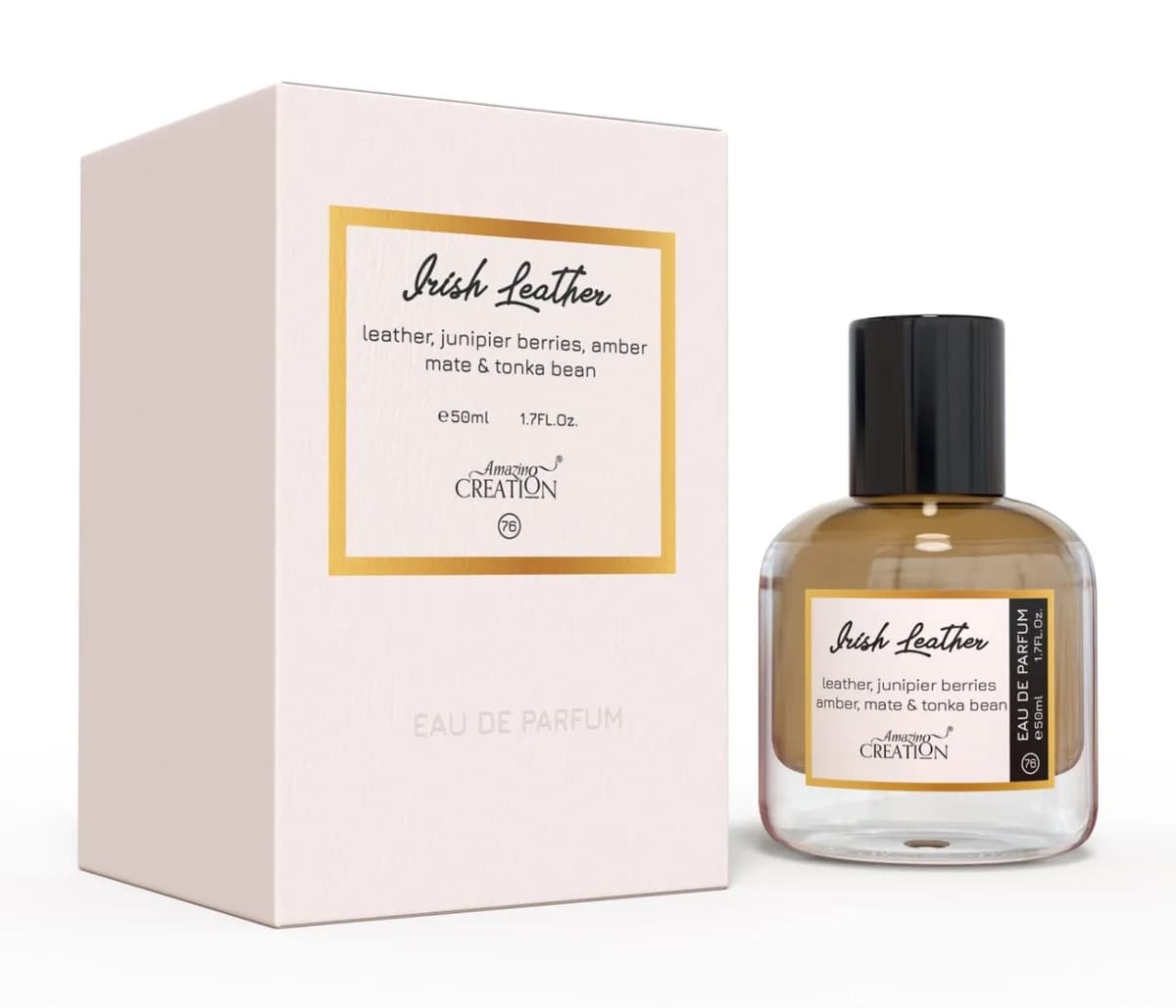 Amazing Creation Irish Leather Perfume For Unisex EDP PFB-76 50ml