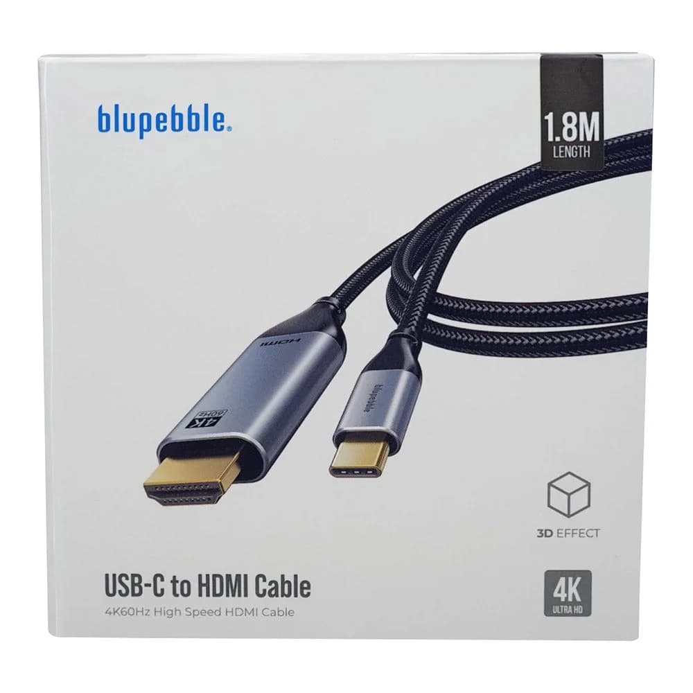 Blupebble USB-C to HDMI Cable 1.8M