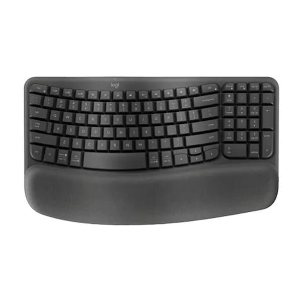 Logitech Wave Keys Wireless Ergonomic Keyboard