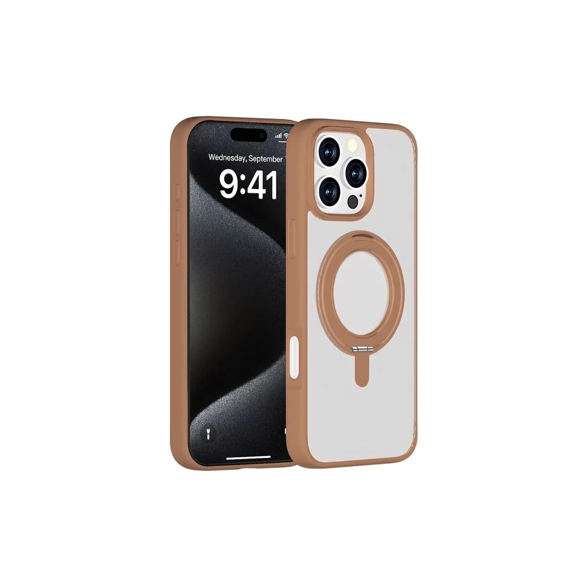Protect iPhone 16 Pro Max Fume Phone Case Magsafe FMSIP16PMBRN