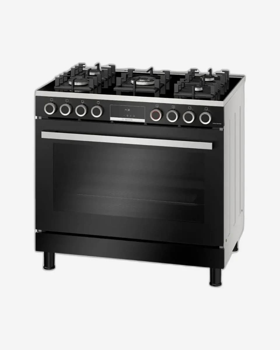 Bosch Freestanding Full Gas Cooking Range 5 Burners & 90 × 60 cm HJY5G7V60M (ESMA Certified)