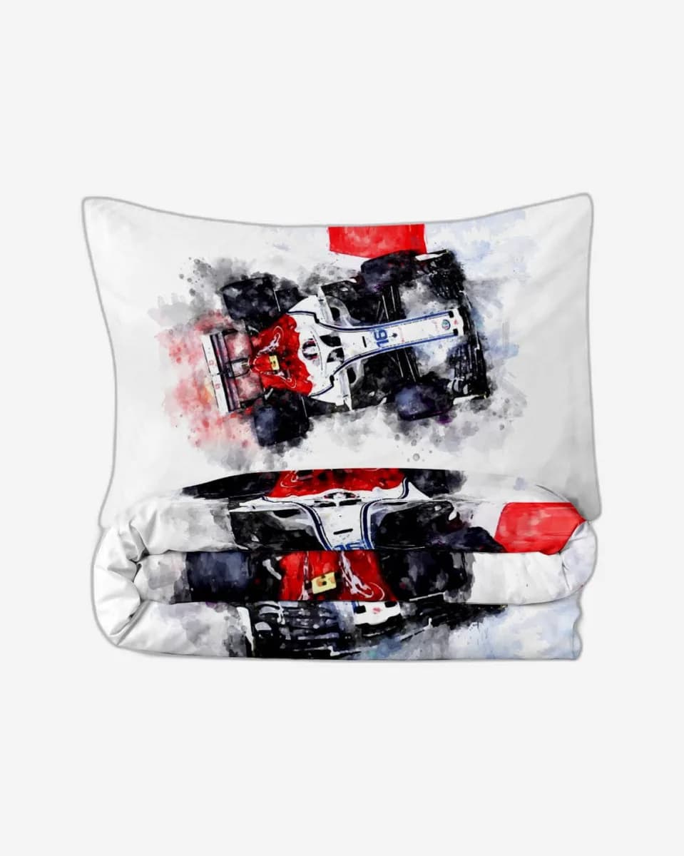 Cotton Home Kids Duvet Cover Set 3Pc Car 135x200 CM Single