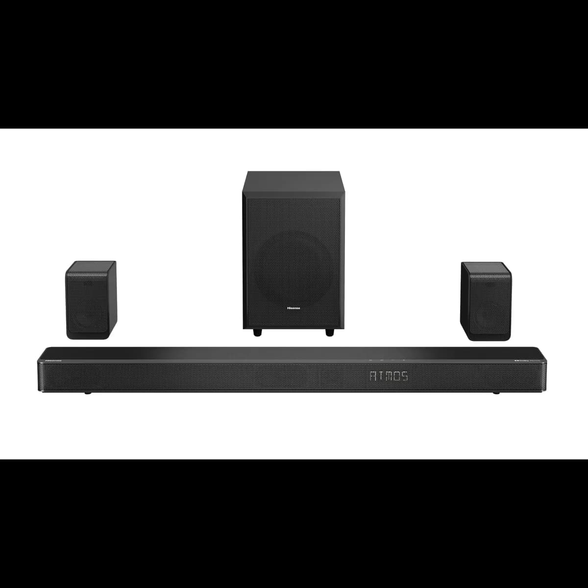 Hisense Soundbar 5.1.2 Channel Dolby Atmos 420W Wireless Subwoofer AX5120G