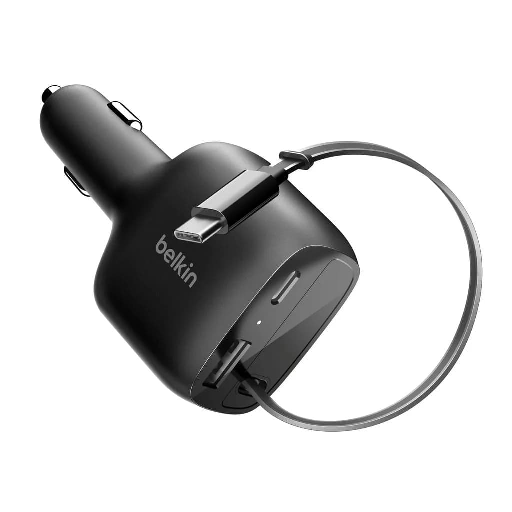 Belkin CAR CHARGER 75W 2 PORTS -1XUSBC 1XUSBA